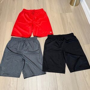 The Children's places Teen Athletic Shorts - Red, Gray, and Black